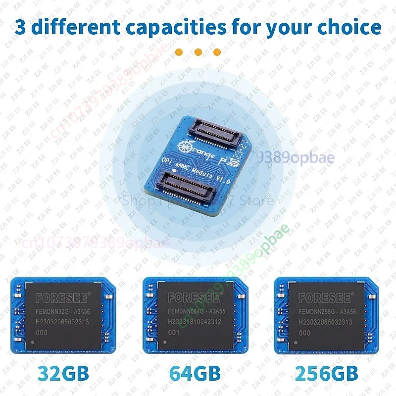 Vervangende EMMC-module, 32 GB - Orange Pi 5 Plus 32Gb recensie en prijs